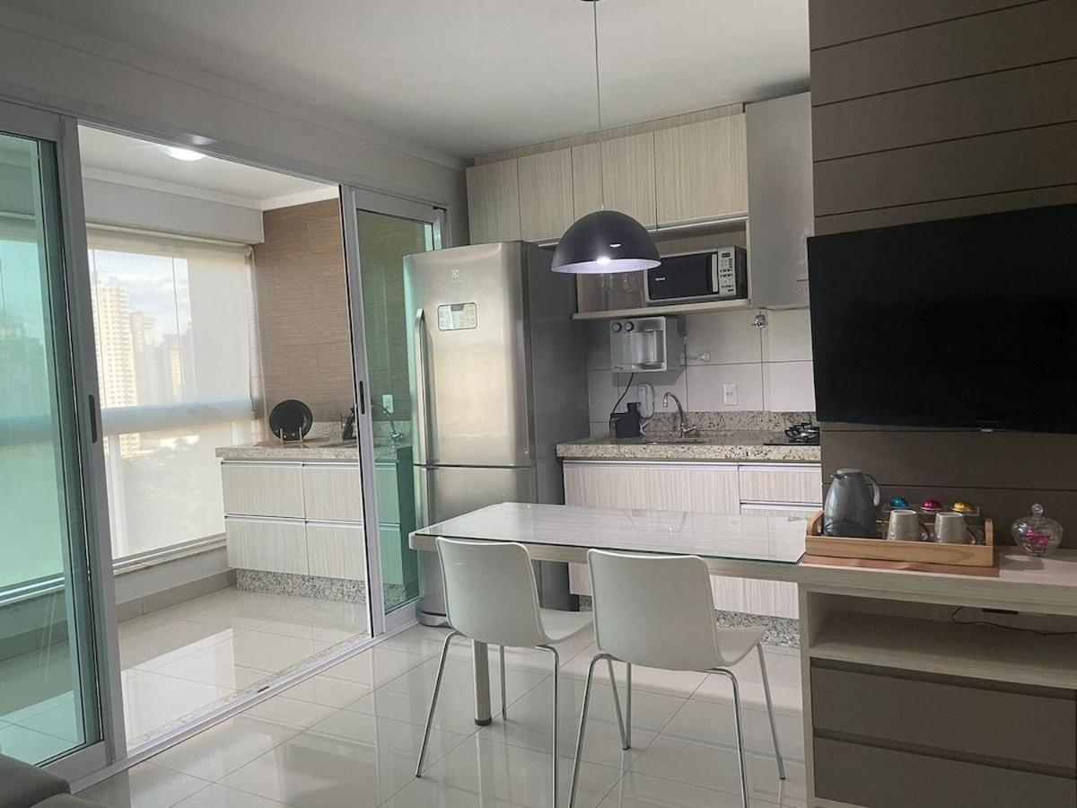 גויאניה 1 Qts.| 2 Hosp. | Jacuzzi Na Varanda | Linda Vista מראה חיצוני תמונה