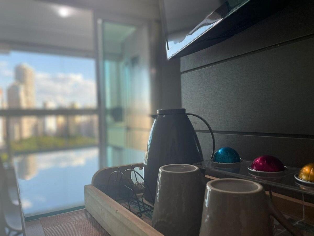 גויאניה 1 Qts.| 2 Hosp. | Jacuzzi Na Varanda | Linda Vista מראה חיצוני תמונה