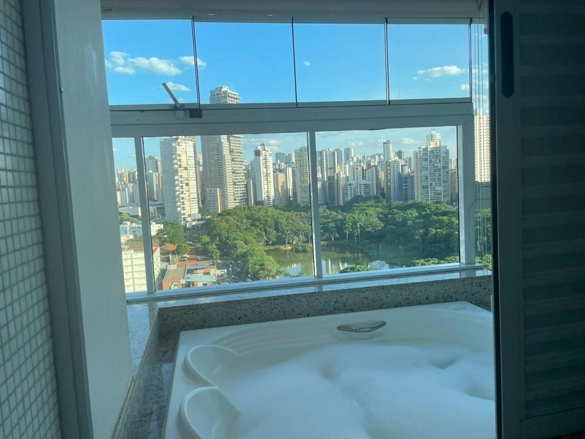 גויאניה 1 Qts.| 2 Hosp. | Jacuzzi Na Varanda | Linda Vista מראה חיצוני תמונה